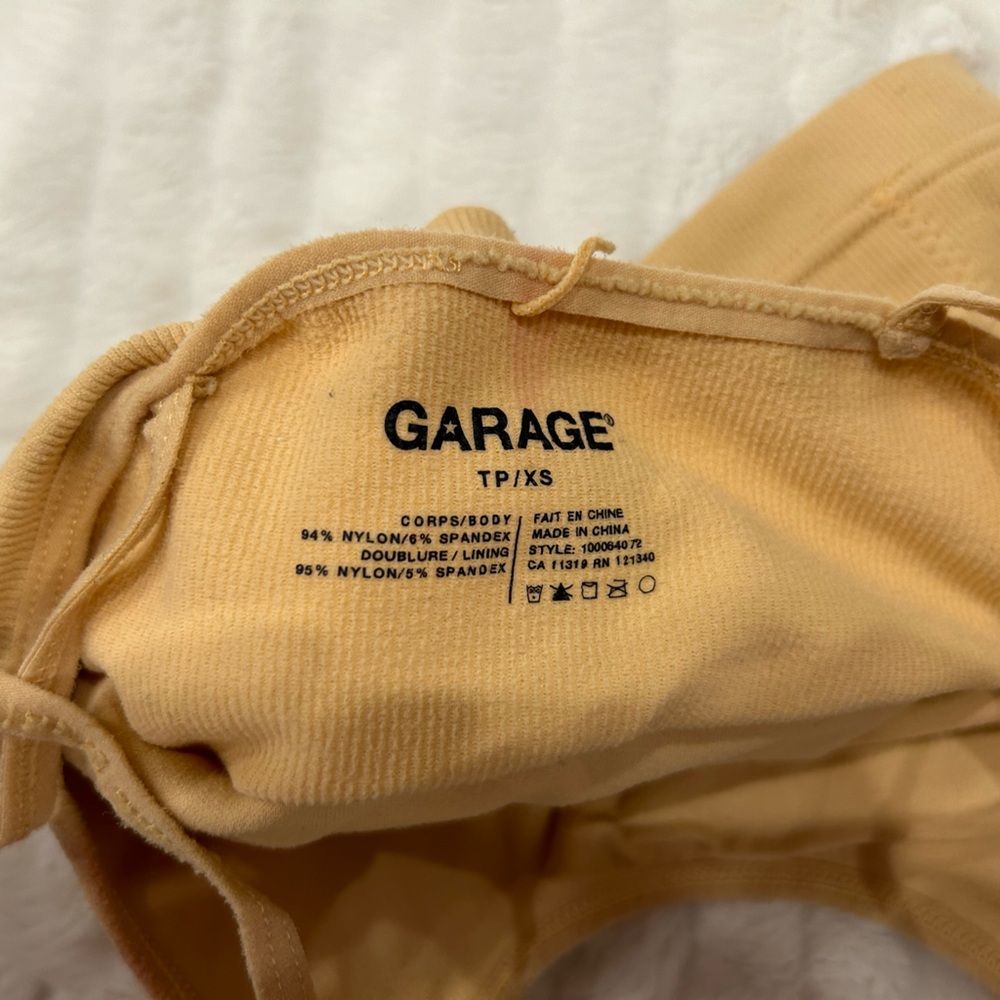 Garage tank top( bra style? )